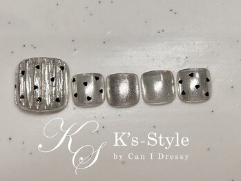 ケーズスタイル バイ キャンアイドレッシー(K's-Style by Can I Dressy)/3月新作のフットデザイン