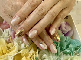 【前田】ホワイト×ゴールド☆