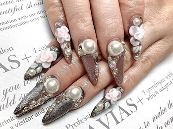 ラヴィアスプラス(LAVIAS+)/【スカルプ】10本アートし放題