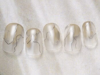 アイネイルズ 天神今泉店(I-nails)/【maya.h】ニュアンスライン