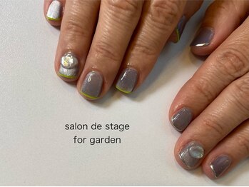 サロン ド ステージ フォー ガーデン(Salon de stage for garden)/ネイルデザイン
