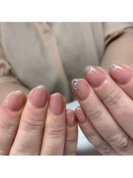 アイリッシュネイル 久屋大通店(Irish Nail)/マオ誕4月ダイヤモンド