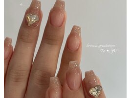 glitter gradation パーツ代別途