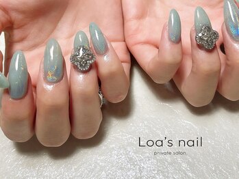 ロアズネイル(Loa's nail)/ちゅるミラー+パーツ