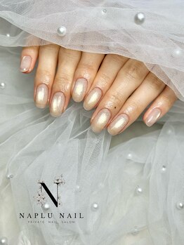 ナプラネイル(Naplu nail)/シンプル　マグネットワンカラー
