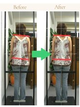 かとう整骨院/ビフォーアフター（全身矯正）