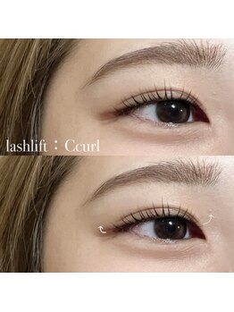 アイラッシュ ナナラ(eyelash Nanala&.)/似合わせまつげパーマ/Cカール