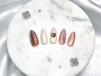 アモル 川崎駅前店(Amor)/ハンドキャンペーンネイルNO.4