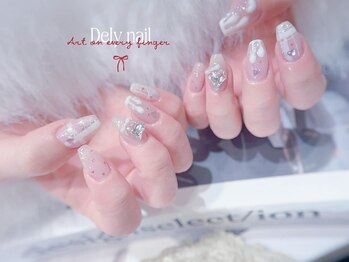 デリーネイル(Dely_nail)/とろけるバレンタインネイル