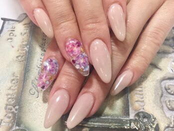 ネイルサロン ティディ(TIDY)/押し花アート