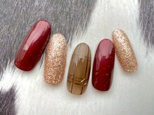 ターラ(Tara)/カジュアルチェックネイル