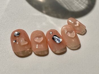 ガレリア エレガンテ 栄店(GALLARIA Elegante)/ちゅるんピーチカラーネイル★