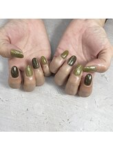エムズネイル(M’s NAIL)/オリーブカラー☆