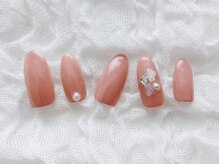 ネイリシャス(NAILICIOUS)/シンプルプラス￥4950(オフ込)