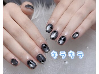 自爪アートやり＋パーツつけ放題