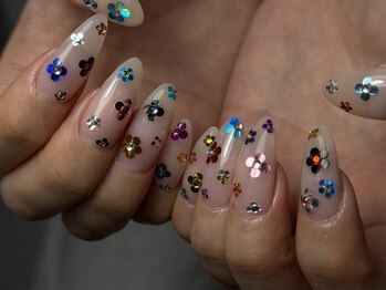 ソルナ(SoLuna)/キラキラホロネイル