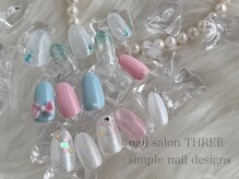 スリー(THREE)の雰囲気（国産ジェルメーカーを使用しております♪）