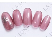 ラルナ ネイルアンドアイラッシュサロン(LA LUNA nail & eyelash salon)/22年12月1月◇定額ナチュラル◇