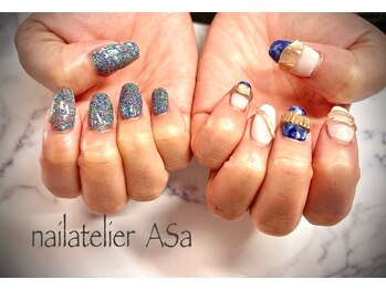 アーザ 吉祥寺(ASa)/タイダイ andリングネイル