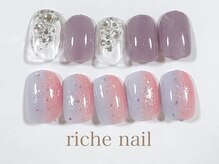 リッシュネイル 新百合ヶ丘店(riche nail)/シンプルアートコース