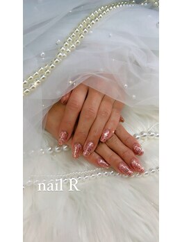 ネイルアール(nail R)/グリッターネイルです♪