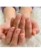 サナ 久が原 千鳥町(S’ana)/キラキラグラデーションネイル