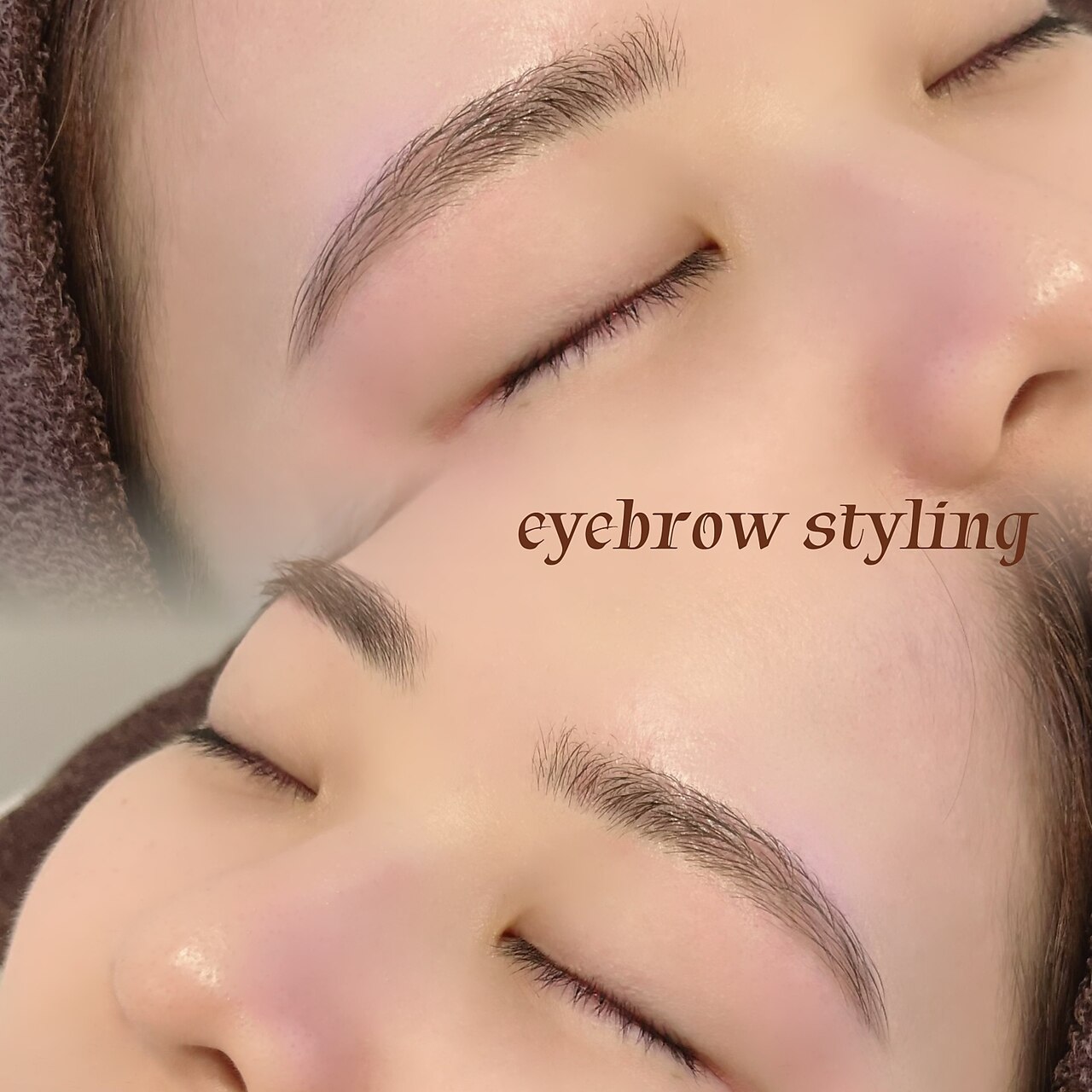 【理想の眉毛！】美眉スタイリング/アイブロウwax（メイク付）\6,600→\4,950