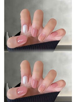 ヘブン ネイル 鶯谷(HEAVEN Nail)/グリッターネイル