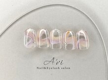 ネイルアンドアイラッシュ アヴィ(Nail and Eyelash A'vi)/ハンド定額デザイン　¥7600