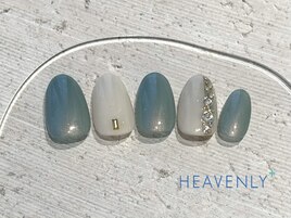 秋 ニュアンスネイル パラジェル