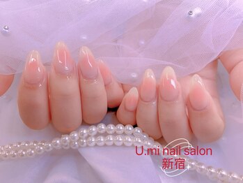 ユミ(U mi)/チップ長さだしチークネイル★