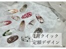 定額サンプル×冬ネイル