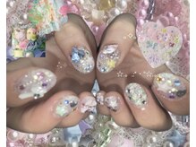 プリンセス(Princess)/自爪キラキラネイル6900円