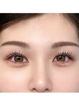 スーメ 柏(soome')の写真/美しいカールが長続き。自まつげへの負担を抑えた"ノーグルー"で、モチの良さを実感＊[柏]