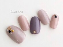 コノア(conoa)/パールスタッズネイル