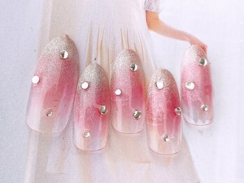 ネイルサロンフォーユー(for u)/チークネイル♪￥7980