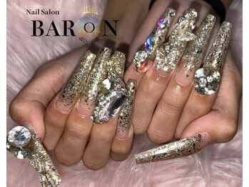 ゴテゴテキラキラネイル☆