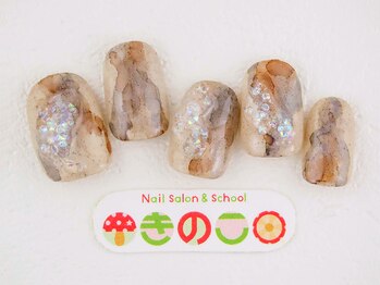 ネイルサロン きのこ/選べるデザインLコース