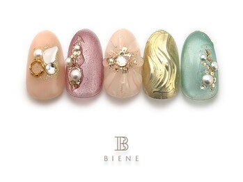 ビーネ 品川 高輪店(BIENE)/2026年新春ネイル(成人式)-5