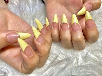 ブルーネイル(Blue Nail)の写真/【アートサンプル250種類以上】ネイルを変えるのが楽しくなっちゃう♪立川トップクラスの高技術サロン☆