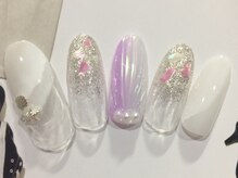 ネイルサロン リリオ(Nail Salon Ririo)/オーロラ☆人魚の鱗