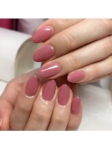 アイリッシュネイル 久屋大通店(Irish Nail)/ピンクワンカラーネイル