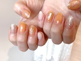 オレンジカラー。