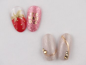 ネイルクロエ(NAIL KCLOE)/定額デザイン☆2本アート