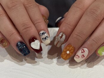 プラス サード(Plus 3rd)/個性派ネイル by tomoe.i