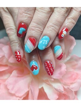 オーダークリスマスネイル