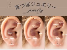 耳ツボジュエリーもスタート♪体の気になる部分にアプローチ！