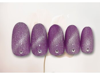 アイラッシュアンドネイルサロン カンカ(Kanka)/ネイルデザインＣ17￥6，900