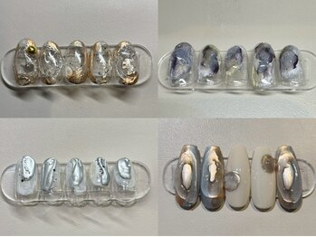 ダブリュー 放出店(W)の写真/【人気☆定額メニュー】定期更新されるオリジナルデザインが好評★シンプル~ニュアンスまでデザイン豊富◎