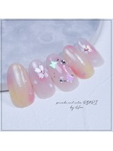 瑠璃(RURI)/マーブルとチークと桜